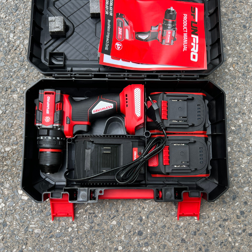 Máy khoan pin 20V đầu 10 có búa SFUNPRO S20 DCR10A