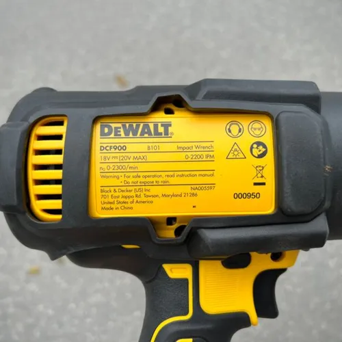 Thân máy siết bulong cầm tay 20V Dewalt DCF900N-B1