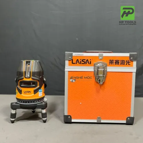Máy cân bằng laser 5 tia xanh Laisai LSG686SPD