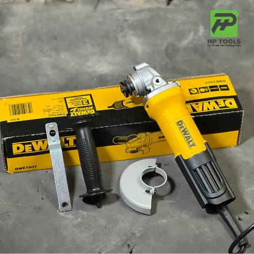 Máy mài góc cầm tay dùng pin Dewalt DWE750T-B1(Công tắc đuôi)