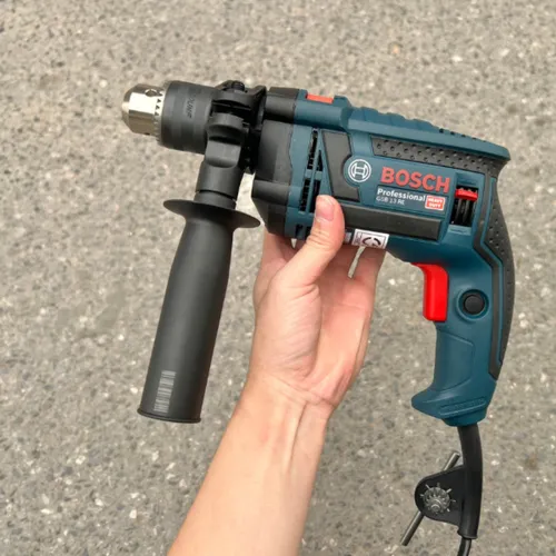 Máy Khoan Bosch GSB 13RE 650W có valy nhựa và phụ kiện