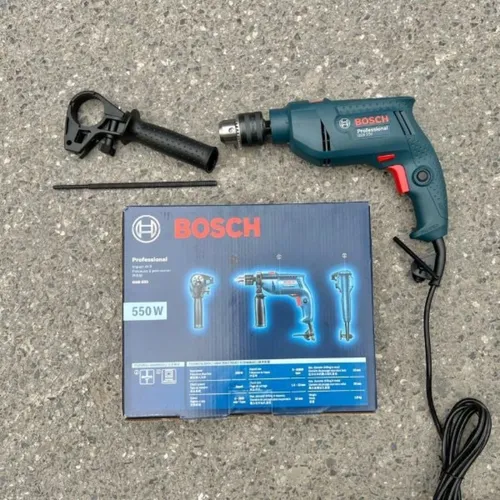 Máy khoan động lực điện Bosch GSB 550 550W (06011A15K0) Bản hộp giấy