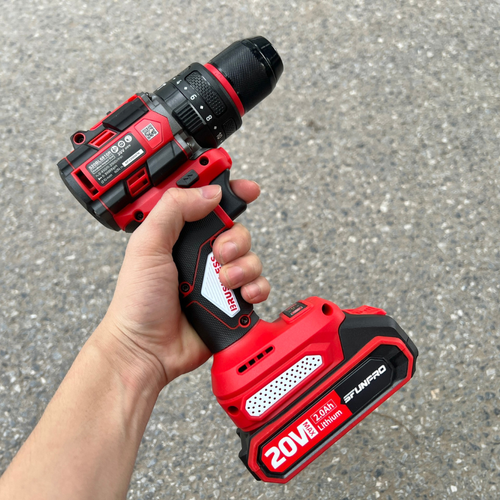 Máy khoan pin 20V đầu 10 có búa SFUNPRO S20 DCR10A