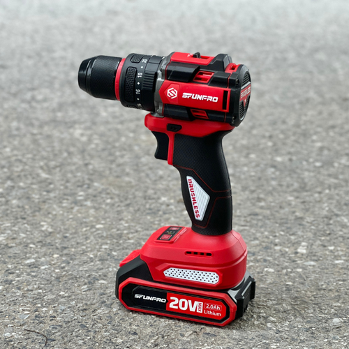 Máy khoan pin 20V đầu 10 có búa SFUNPRO S20 DCR10A