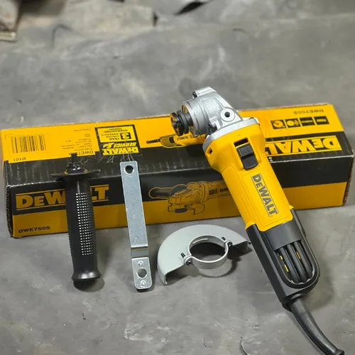 Máy mài góc cầm tay dùng pin Dewalt DWE750S-B1(Công tắc hông)