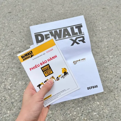 Máy vặn vít dùng pin 20V DeWalt DCF840N-B1