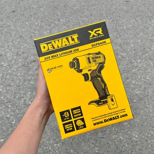 Máy vặn vít dùng pin 20V DeWalt DCF840N-B1