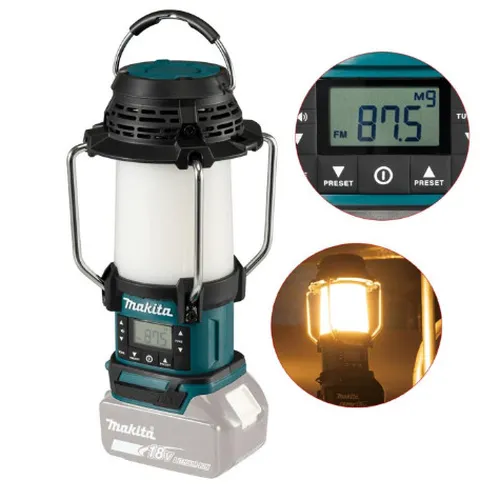 Radio kết hợp đèn lồng dùng pin Makita DMR055