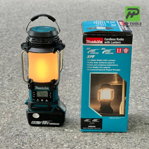 Radio kết hợp đèn lồng dùng pin Makita DMR055