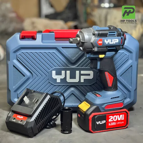 Máy siết bulong pin 20V/ 500Nm YUPAI YP20-W500M