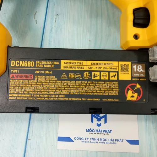 Súng bắn đinh Dewalt DCN680 hàng USA
