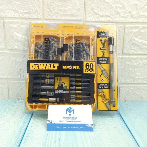 Bộ vít Dewalt 60 chi tiết DWAMF60