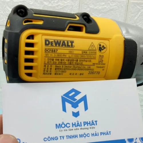 Máy Bắt Vít Dewalt DCF887