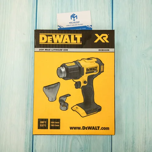 Khò thổi nhiệt pin Dewalt DCE530N