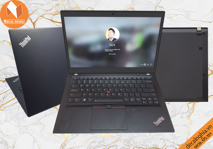 Aluminum dán laptop Lenovo Thinkpad X390 giữ nguyên màu zin vỏ máy Aluminum dán laptop Lenovo Thinkpad X390 giữ nguyên màu zin vỏ máy