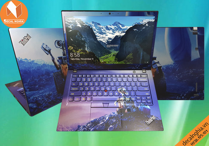 Aluminum dán laptop Lenovo Thinkpad X390 giữ nguyên màu zin vỏ máy Aluminum dán laptop Lenovo Thinkpad X390 giữ nguyên màu zin vỏ máy