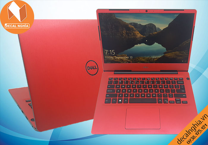 Aluminum dán laptop Dell Inspiron 14 5481 giữ nguyên màu zin vỏ máy Aluminum dán laptop Dell Inspiron 14 5481 giữ nguyên màu zin vỏ máy
