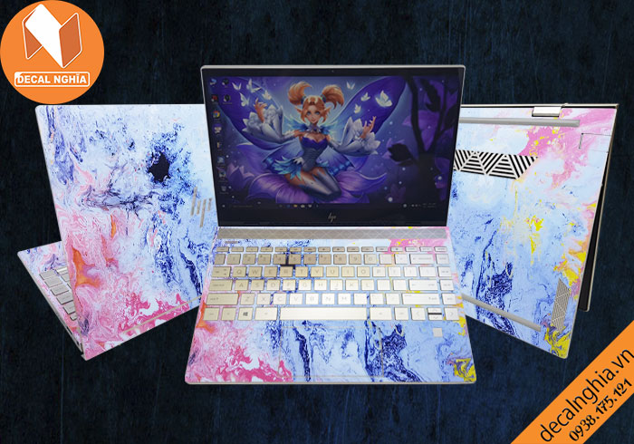 Aluminum skin dán laptop HP Envy 13 AH0026TU được in với công nghệ Lazer Aluminum skin dán laptop HP Envy 13 AH0026TU được in với công nghệ Lazer