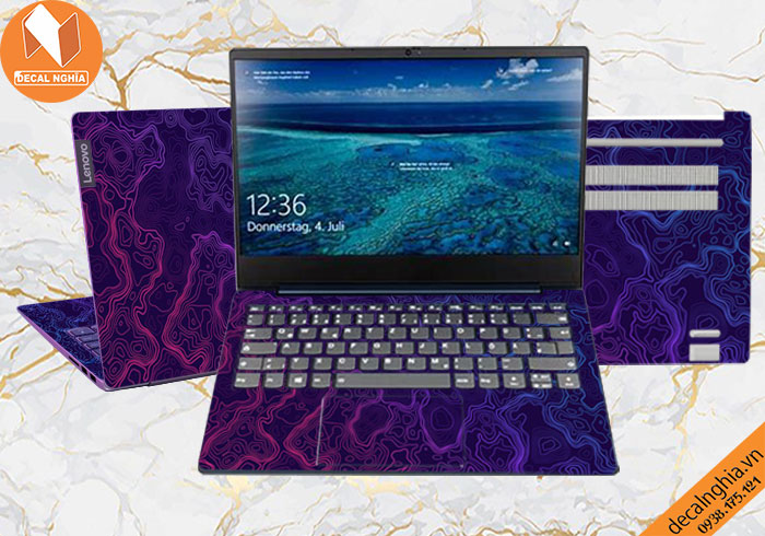 Aluminum skin dán laptop Lenovo Ideapad S540 được in với công nghệ Lazer Aluminum skin dán laptop Lenovo Ideapad S540 được in với công nghệ Lazer