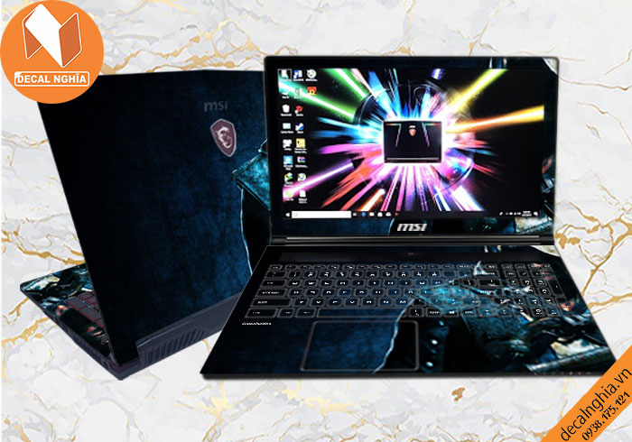 Aluminum skin dán laptop msi gs63 mang đậm dấu ấn cá nhân Aluminum skin dán laptop msi gs63 mang đậm dấu ấn cá nhân