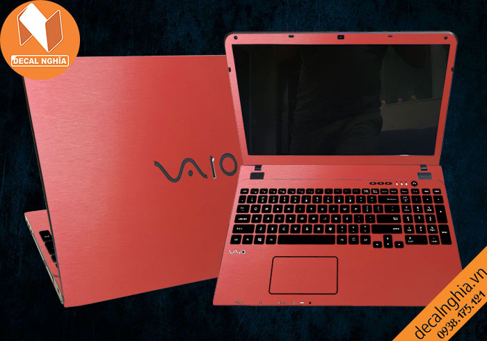 Aluminum dán laptop Sony Vaio SVE giữ nguyên màu zin vỏ máy Aluminum dán laptop Sony Vaio SVE giữ nguyên màu zin vỏ máy