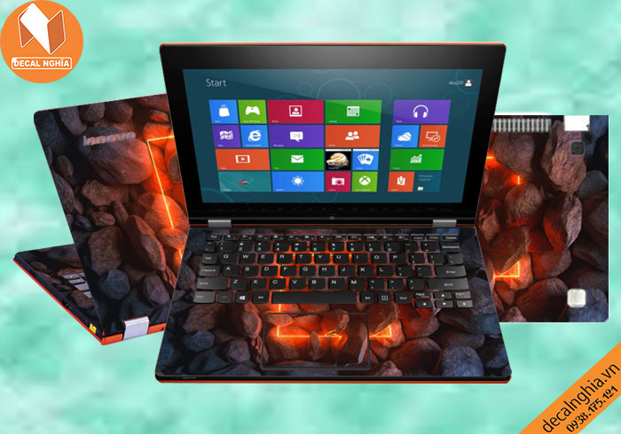 Aluminum skin dán laptop Lenovo Ideapad Yoga S11 được in với công nghệ Lazer Aluminum skin dán laptop Lenovo Ideapad Yoga S11 được in với công nghệ Lazer