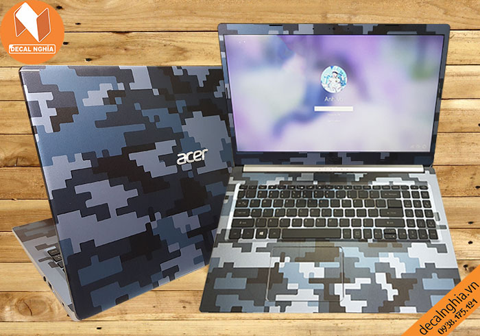 Skin dán laptop Acer Aspire 5 A515 được fit chuẩn, dễ vệ sinh Skin dán laptop Acer Aspire 5 A515 được fit chuẩn, dễ vệ sinh