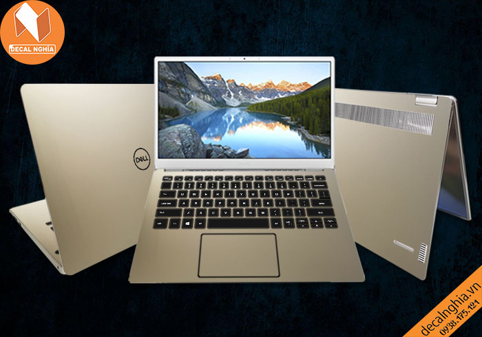 Aluminum dán laptop Dell Inspiron 13 5391 giữ nguyên màu zin vỏ máy Aluminum dán laptop Dell Inspiron 13 5391 giữ nguyên màu zin vỏ máy