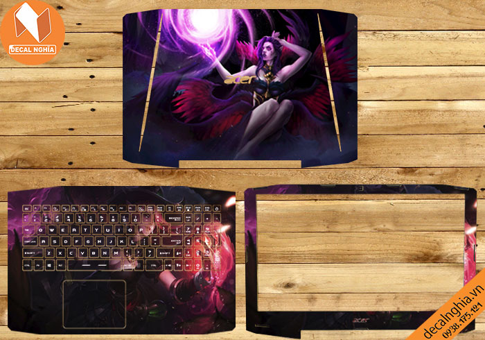 Chi tiết gói dán skin laptop Acer Aspire VX5 591G Chi tiết gói dán skin laptop Acer Aspire VX5 591G