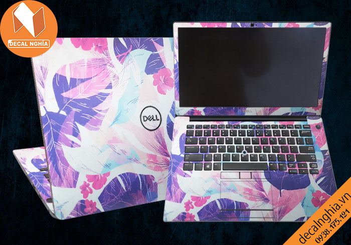Aluminum skin dán laptop Dell Latitude 7490 được in với công nghệ Lazer Aluminum skin dán laptop Dell Latitude 7490 được in với công nghệ Lazer