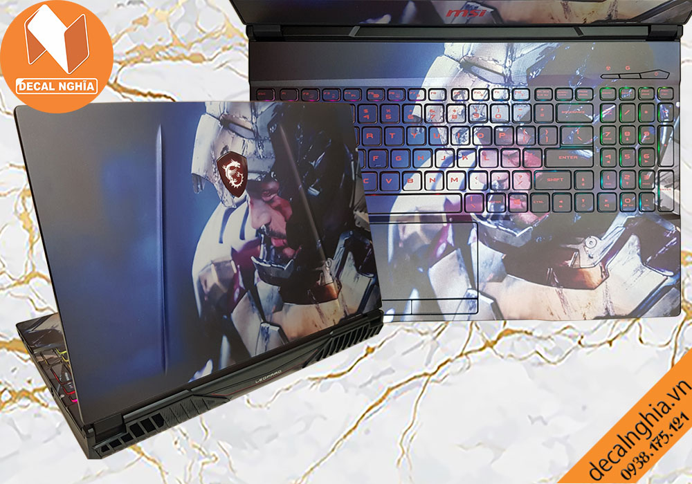 Aluminum skin dán laptop MSI gl65 mang đậm dấu ấn cá nhân Aluminum skin dán laptop MSI gl65 mang đậm dấu ấn cá nhân