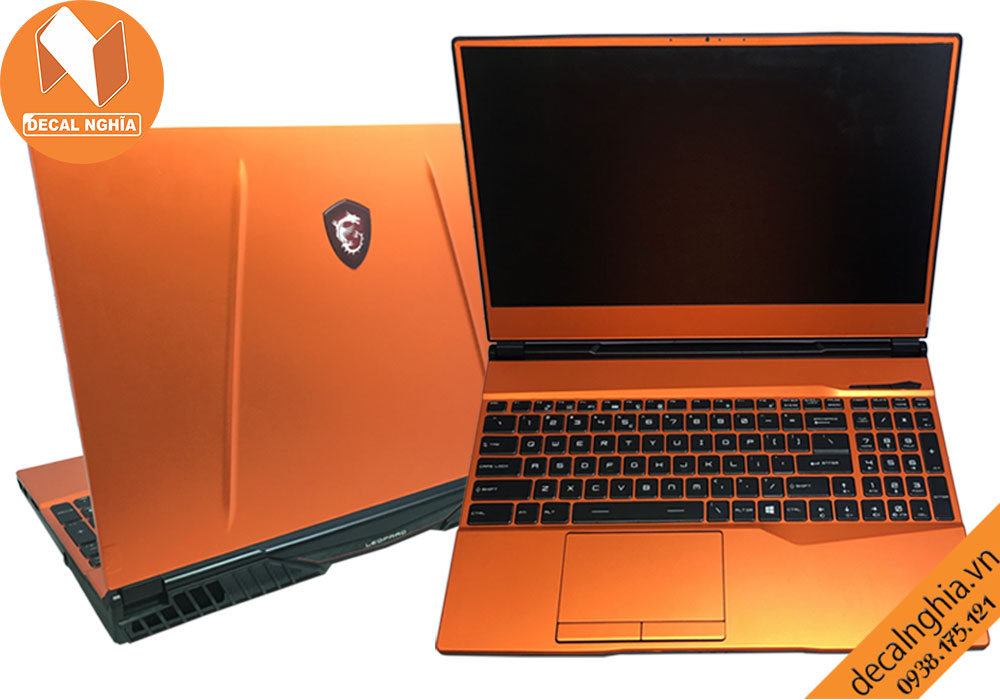 Decal laptop msi gl65 giữ nét đẹp nguyên bản Decal laptop msi gl65 giữ nét đẹp nguyên bản