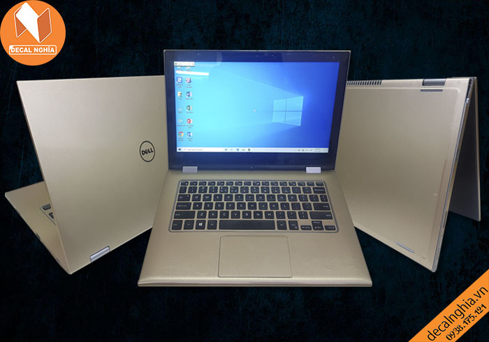 Aluminum dán laptop Dell Inspiron 13 7359 giữ nguyên màu zin vỏ máy Aluminum dán laptop Dell Inspiron 13 7359 giữ nguyên màu zin vỏ máy