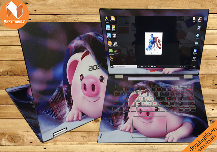 Dán laptop Acer Spin 3 SP314 mang đậm dấu ấn cá nhân Dán laptop Acer Spin 3 SP314 mang đậm dấu ấn cá nhân