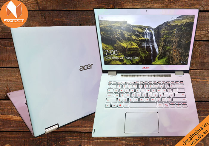 Skin dán laptop Acer Spin 3 SP314 được fit chuẩn, dễ vệ sinh Skin dán laptop Acer Spin 3 SP314 được fit chuẩn, dễ vệ sinh