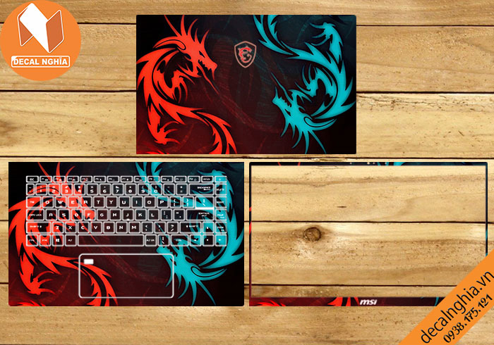 Chi tiết gói dán skin laptop msi prestige 15 Chi tiết gói dán skin laptop msi prestige 15