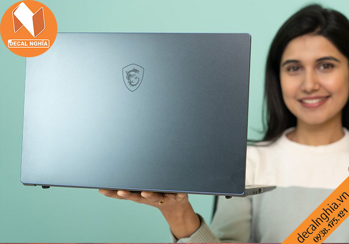 Decal dán laptop Msi Prestige 15 hạn chế dấu vân tay khi sử dụng Decal dán laptop Msi Prestige 15 hạn chế dấu vân tay khi sử dụng