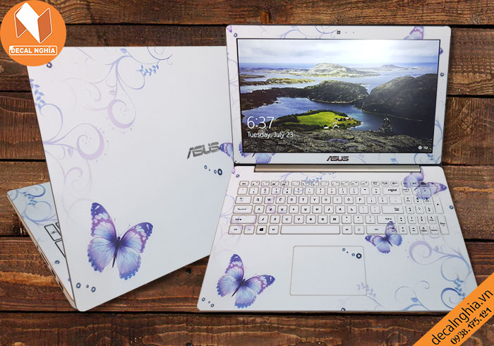 Aluminum skin dán laptop Asus Zenbook UX534 được in với công nghệ Lazer Aluminum skin dán laptop Asus Zenbook UX534 được in với công nghệ Lazer