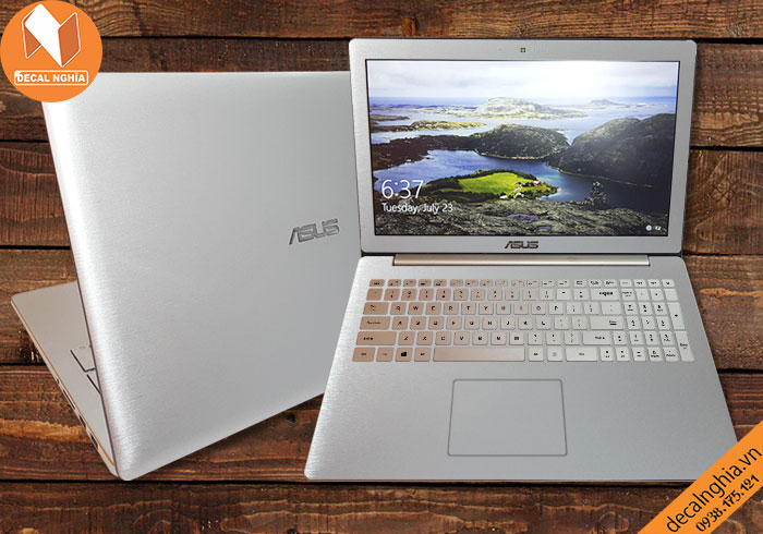 Aluminum dán laptop Asus Zenbook UX534 giữ nguyên màu zin vỏ máy Aluminum dán laptop Asus Zenbook UX534 giữ nguyên màu zin vỏ máy