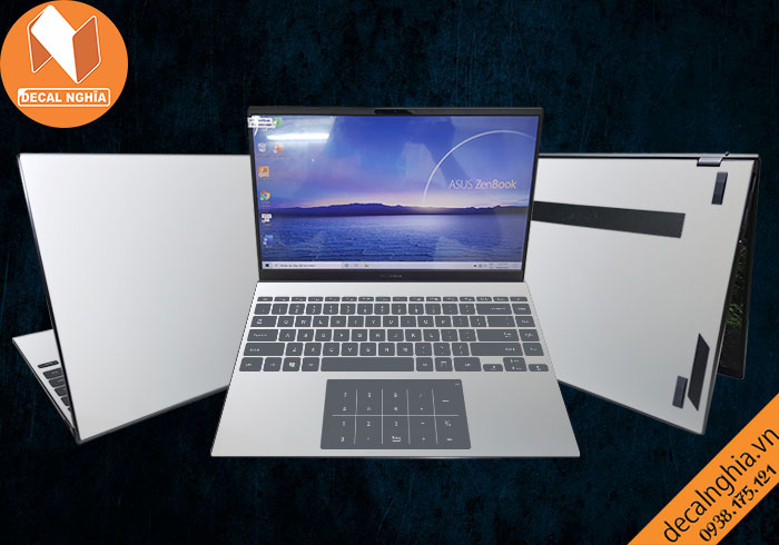 Aluminum dán laptop Asus Zenbook UX425 giữ nguyên màu zin vỏ máy Aluminum dán laptop Asus Zenbook UX425 giữ nguyên màu zin vỏ máy