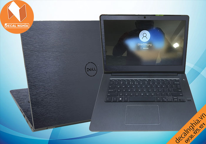 Aluminum dán laptop Dell Vostro 14 5468 giữ nguyên màu zin vỏ máy Aluminum dán laptop Dell Vostro 14 5468 giữ nguyên màu zin vỏ máy