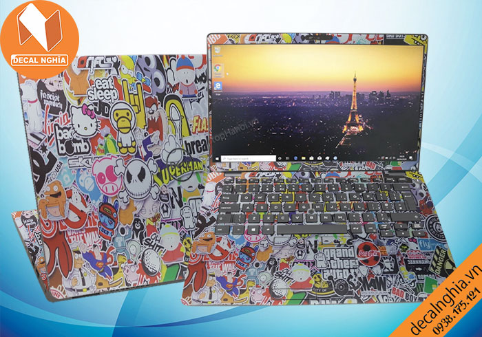 Dán laptop Dell Latitude 5400 mang đậm dấu ấn cá nhân Dán laptop Dell Latitude 5400 mang đậm dấu ấn cá nhân