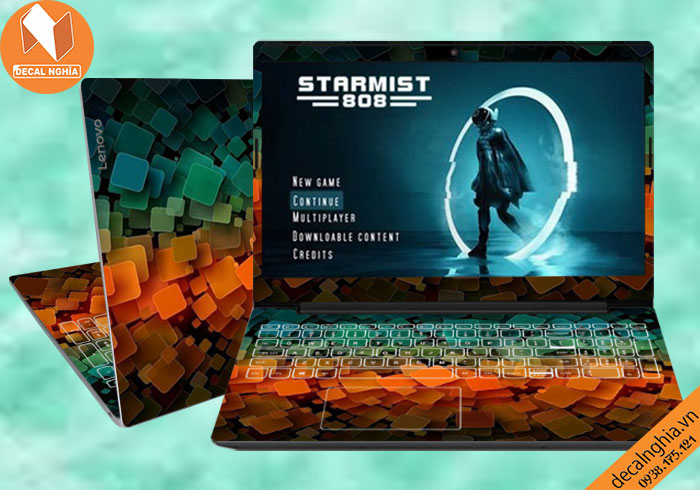 Aluminum skin dán laptop Lenovo Ideapad L340 được in với công nghệ Lazer Aluminum skin dán laptop Lenovo Ideapad L340 được in với công nghệ Lazer