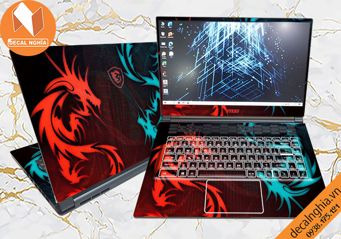 Aluminum skin dán laptop MSI Stealth 15M mang đậm dấu ấn cá nhân Aluminum skin dán laptop MSI Stealth 15M mang đậm dấu ấn cá nhân