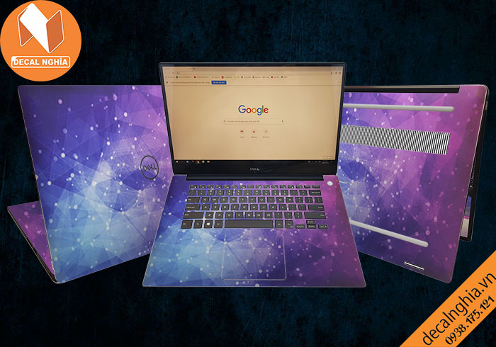 Aluminum skin dán laptop Dell XPS 15 9560 được in với công nghệ Lazer Aluminum skin dán laptop Dell XPS 15 9560 được in với công nghệ Lazer