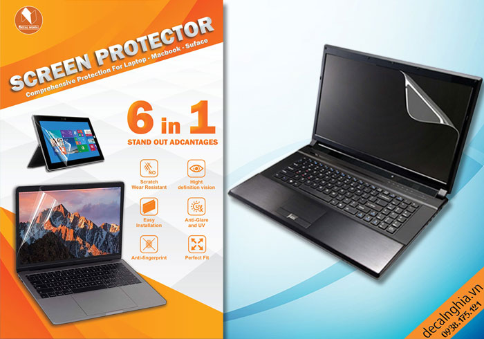 Miếng dán màn hình laptop chống chói được thiết kế sử dụng ngoài trời Miếng dán màn hình laptop chống chói được thiết kế sử dụng ngoài trời