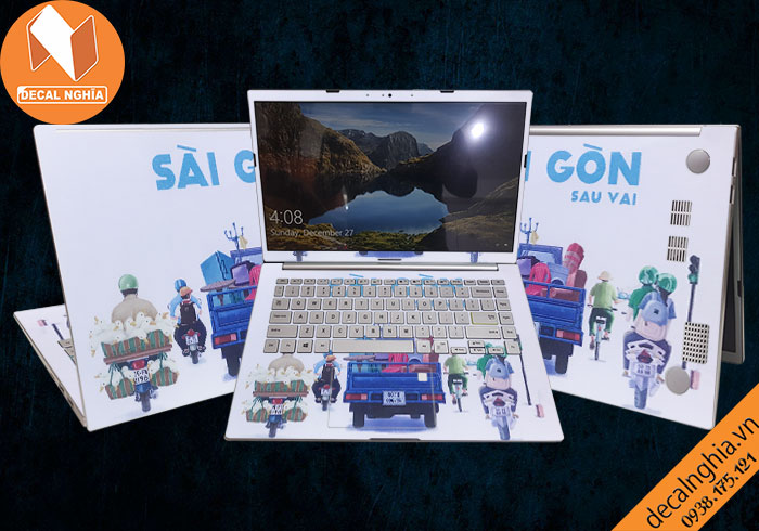 Dán laptop Asus Vivobook A415 mang đậm dấu ấn cá nhân Dán laptop Asus Vivobook A415 mang đậm dấu ấn cá nhân