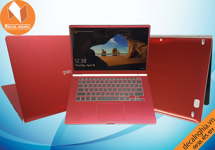 Aluminum dán laptop LG Gram 14 giữ nguyên màu zin vỏ máy Aluminum dán laptop LG Gram 14 giữ nguyên màu zin vỏ máy