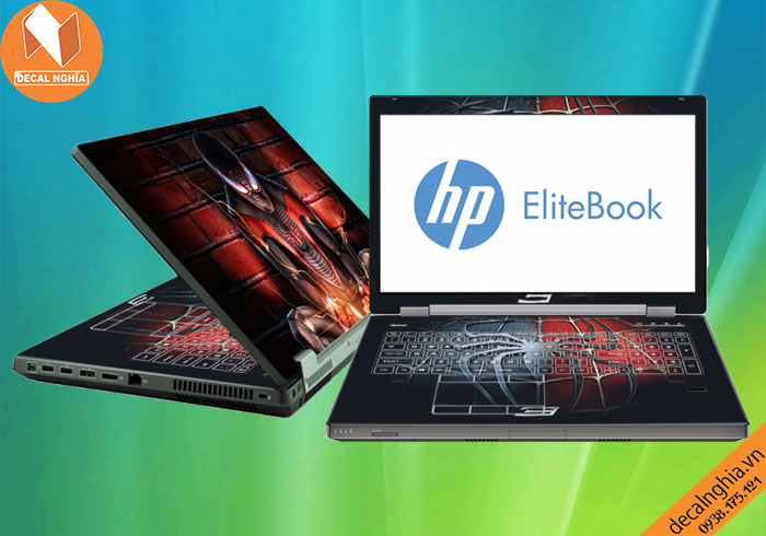 Aluminum skin dán laptop HP Elitebook 8770W được in với công nghệ Lazer Aluminum skin dán laptop HP Elitebook 8770W được in với công nghệ Lazer