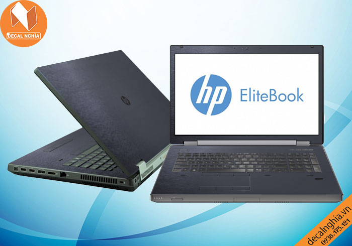Aluminum dán laptop HP Elitebook 8770W giữ nguyên màu zin vỏ máy Aluminum dán laptop HP Elitebook 8770W giữ nguyên màu zin vỏ máy